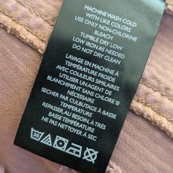 We The Free Good Luck Mid Rise Barrel Cords Sz 27 EUC Free People Anthropologie - Picture 5 of 16